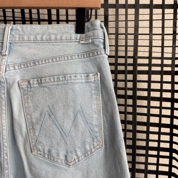 Mother The Twister Ankle Fray Jeans in Cowabunga - Picture 10 of 10